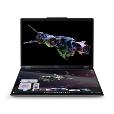 Telas 3D do Yoga Book Pro