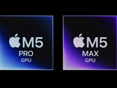 Apple Análise da GPU do M5 Pro e do M5 Max - GPU do M5 Max no mesmo nível da GeForce RTX 5070 e mais rápida que a Strix Halo