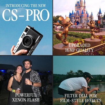 Alguns exemplos de imagens do CS-Pro (Fonte da imagem: Camp Snap)