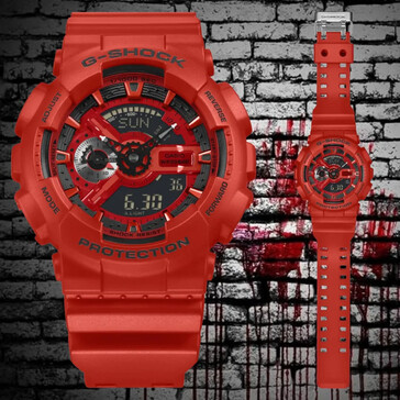 Casio G-Shock GA-110RRB-4A. (Fonte da imagem: @geesgshock no Instagram)