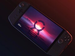 Renderização artística do Lenovo Legion Go.