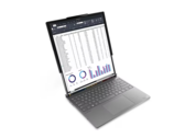 A tela enrolável é divertida e prática, mas definitivamente tem suas desvantagens (Fonte da imagem: Lenovo)