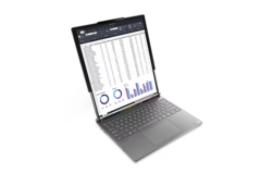 A tela enrolável é divertida e prática, mas definitivamente tem suas desvantagens (Fonte da imagem: Lenovo)