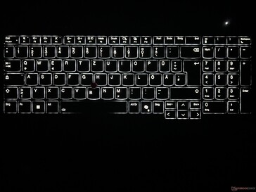 Iluminação do teclado