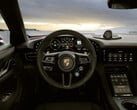Painel de instrumentos do Porsche Taycan E-Shift 2027.