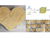 Impressão em 3D do substituto de carne à base de plantas possibilitado pela manteiga de cacau "termossensível"