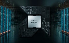 O AMD EPYC 9654 também pode ostentar 192 fios e cache L3 de 384 MB. (Fonte de imagem: AMD - editado)