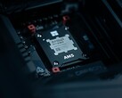 Close-up de um processador AMD Ryzen instalado em um soquete de placa-mãe AM5 (Fonte da imagem: Atahan Demir via Pexels)