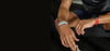 O Amazfit Helio Strap branco/cinza. (Fonte da imagem: Amazfit)