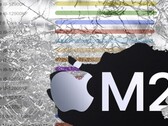 O Apple M2 SoC causou uma impressão inicial impressionante no gráfico de uma única linha da área de trabalho do PassMark. (Fonte da imagem: Apple, PassMark, Unsplash - editado)