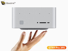 O GTR9 Pro já está em pré-venda por US$ 1.985. Na foto: o mini PC. (Fonte da imagem: Beelink e Minisforum - editado)