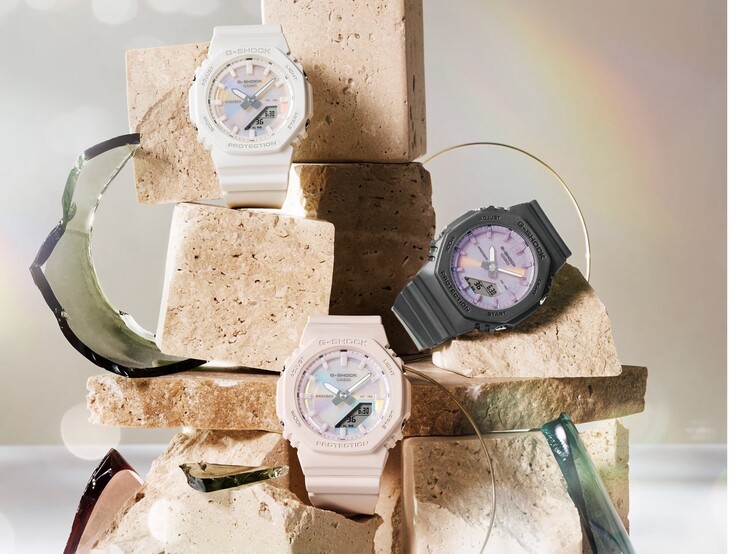 Linha Casio G-Shock GMA-P2100PC (Fonte da imagem: Casio Japan)
