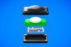 A Time Capsule alimenta um AirTag Apple com pilhas AAA. (Fonte da imagem: Elevation Lab)