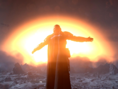 Uma captura de tela no jogo de Helldivers 2 (fonte da imagem: Xbox Wire)