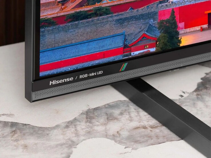 A Hisense E8S RGB MiniLED TV (Fonte da imagem: Hisense)