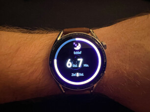 Os rastos do Huawei Watch GT dormem,...