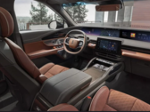 O sistema de infoentretenimento e outros sistemas do Lincoln Nautilus 2024 trocaram o QNX pelo Android. (Imagem: Ford)