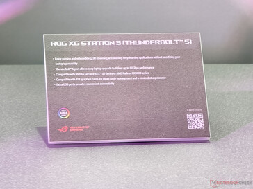 Principais destaques do dock de eGPU Asus ROG XG Station 3 (Fonte da imagem: Notebookcheck)