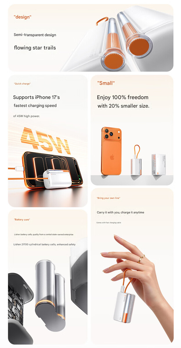 Principais destaques do power bank Flow 3 (Fonte da imagem: Sharge)