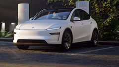 O ar-condicionado do Model Y agora é mais silencioso e eficiente (Fonte da imagem: Tesla)