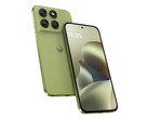 O Motorola Moto G67 está disponível em duas cores, sendo uma delas a Pantone Nile (foto). (Fonte da imagem: Motorola)