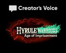 Voz do criador da Nintendo Hyrule Warriors Age of Imprisonment (Fonte da imagem: Nintendo of America, Koei Tecmo com edições)