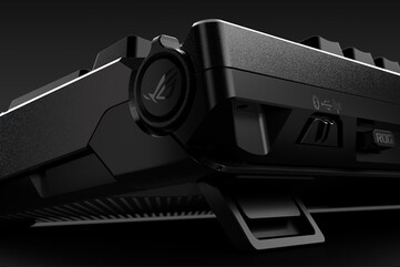 Um botão de três direções facilita a navegação entre as configurações em tempo real. (Fonte da imagem: Asus)