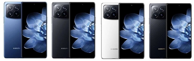 As cores do Xiaomi Mix Fold 4