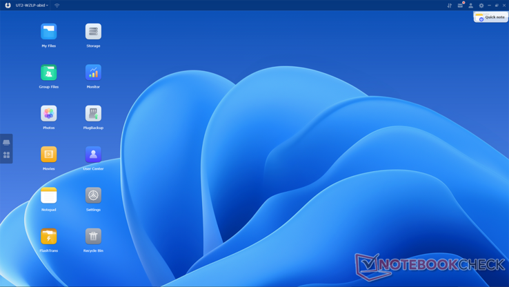 O aplicativo para desktop (Fonte da imagem: Notebookcheck)