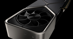 O GeForce RTX 3080 Ti tem o TDP do RTX 3090 e o projeto de resfriamento do RTX 3080. (Fonte da imagem: NVIDIA)