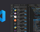 O VS Code Editor da Microsoft é gratuito e oferece muitos recursos e plug-ins úteis (Imagem: Microsoft).