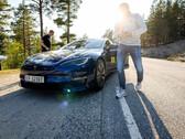 O teste de verão do Model S mostra que ele é o campeão da eficiência (imagem: Motor.no)