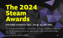 Os indicados ao Steam Awards foram anunciados (fonte da imagem: Valve)