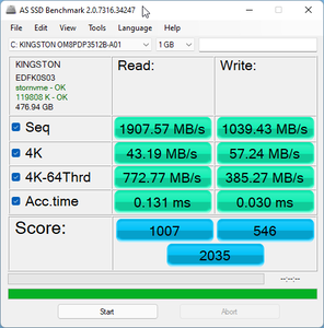 COMO SSD 2.0.7316