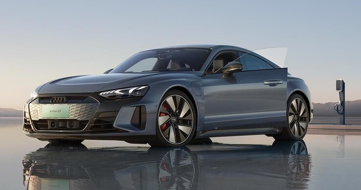 A disponibilidade do e-tron GT se estende à China. (Fonte: Audi)