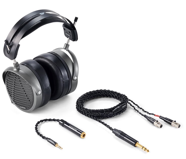 O Audeze MM-520 é fornecido com um cabo e um adaptador de plugue.