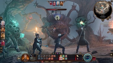 Na imagem: uma captura de tela do jogo Baldur’s Gate 3.