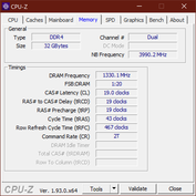 Memória CPU-Z