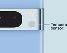 O recurso Pixel drop permite que o Google Pixel 8 Pro leia a temperatura corporal (Fonte da imagem: Google)