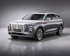 O SUV elétrico premium Hongqui E-HS9.