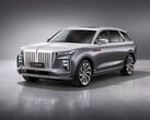 O SUV elétrico premium Hongqui E-HS9.