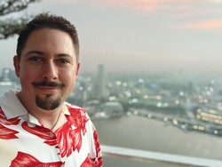 Selfie no modo retrato com o Poco F7 Ultra