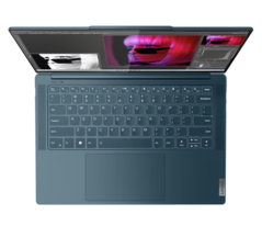 Teclado do Lenovo Yoga Pro 9 RTX 5060 (Fonte da imagem: Globaldata)