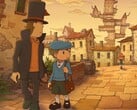 Imagem promocional oficial de Professor Layton e o Novo Mundo do Vapor.