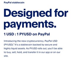 A stablecoin do PayPal já está disponível (Fonte: PayPal)