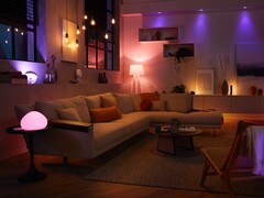 A versão 5.39.0 do aplicativo Philips Hue tem novas cenas de iluminação inteligente. (Fonte da imagem: Philips Hue)
