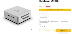 Minisforum Venus Series UN100L (fonte: Minisforum)