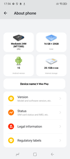 Os 20 GB de memória virtual são ativados por padrão... (Fonte da imagem: Captura de tela - Sergey Tarasov - Notebookcheck)