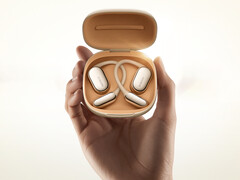 O OpenWear Stereo Pro custa 149,99 euros na UE. Na foto: uma imagem promocional dos fones de ouvido abertos. (Fonte da imagem: Xiaomi)