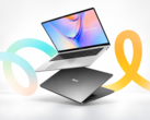 Portáteis Asus Vivobook S14 e S16 vistos de diferentes ângulos